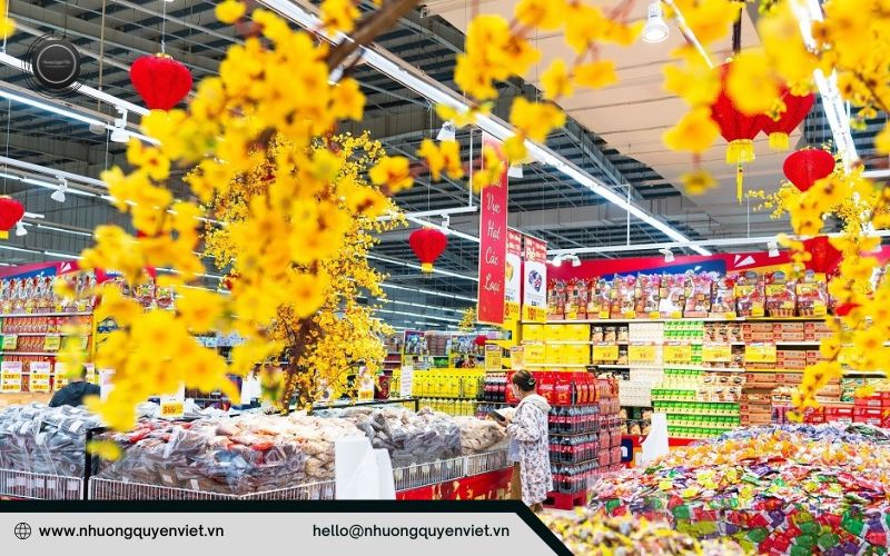 Hàng Việt được ưu tiên lựa chọn khi người dân mua sắm Tết