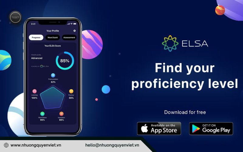ELSA Speak là một công cụ AI được thiết kế để giúp mọi người hoàn thiện việc sử dụng tiếng Anh của họ.