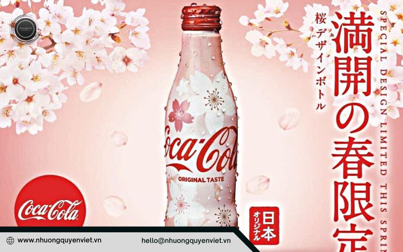 Coca-Cola Sakura mang đậm hương vị của xứ sở hoa anh đào