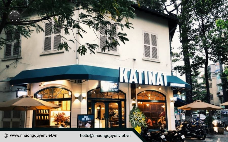 Katinat là một thương hiệu cafe quen thuộc tại Sài Gòn