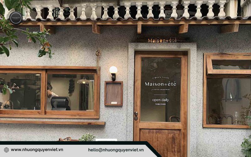 Maison Marou - cửa hàng cà phê, bánh ngọt và chocolate cao cấp.