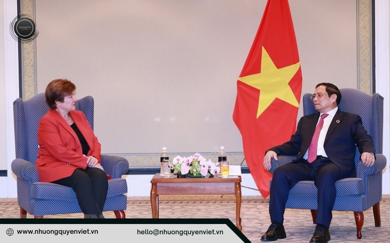 Bà Georgieva khẳng định IMF sẽ tư vấn lãi suất, chính sách tiền tệ, nâng cao năng lực tự chủ của kinh tế Việt Nam ứng phó với khủng hoảng