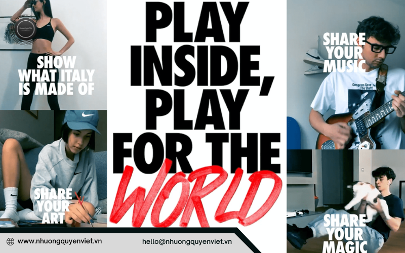 Chiến dịch “Play inside, Play for the world” của Nike