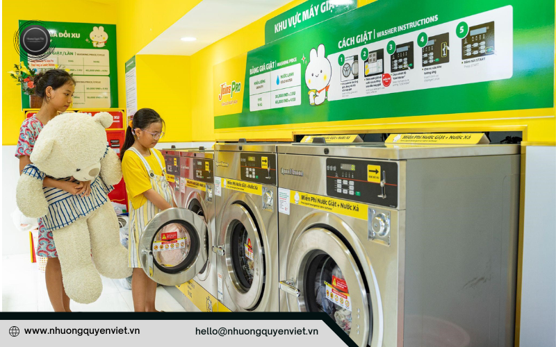 Masan khai trương chuỗi 4 tiệm giặt tự động mang tên Joins Pro